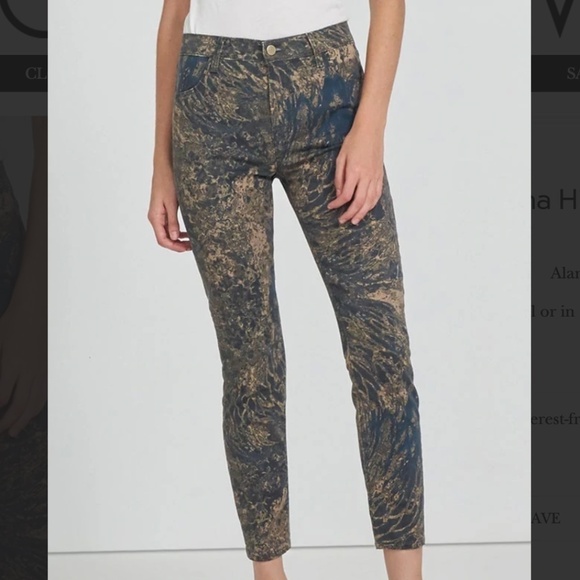 NWT J BRAND  ALANA HIGH RISE CROP SKINNY JEANS - 28 - Picture 2 of 14